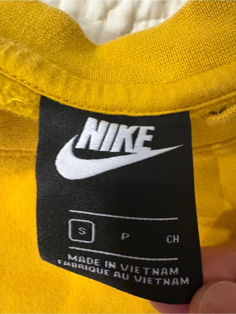 Nike Men's Crewneck Sweatshirt - Mustard